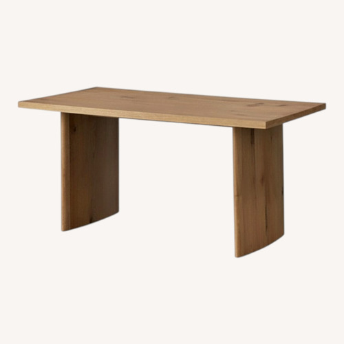 Used Bed Bath & Beyond Wood Veneer Dining Table for sale on AptDeco
