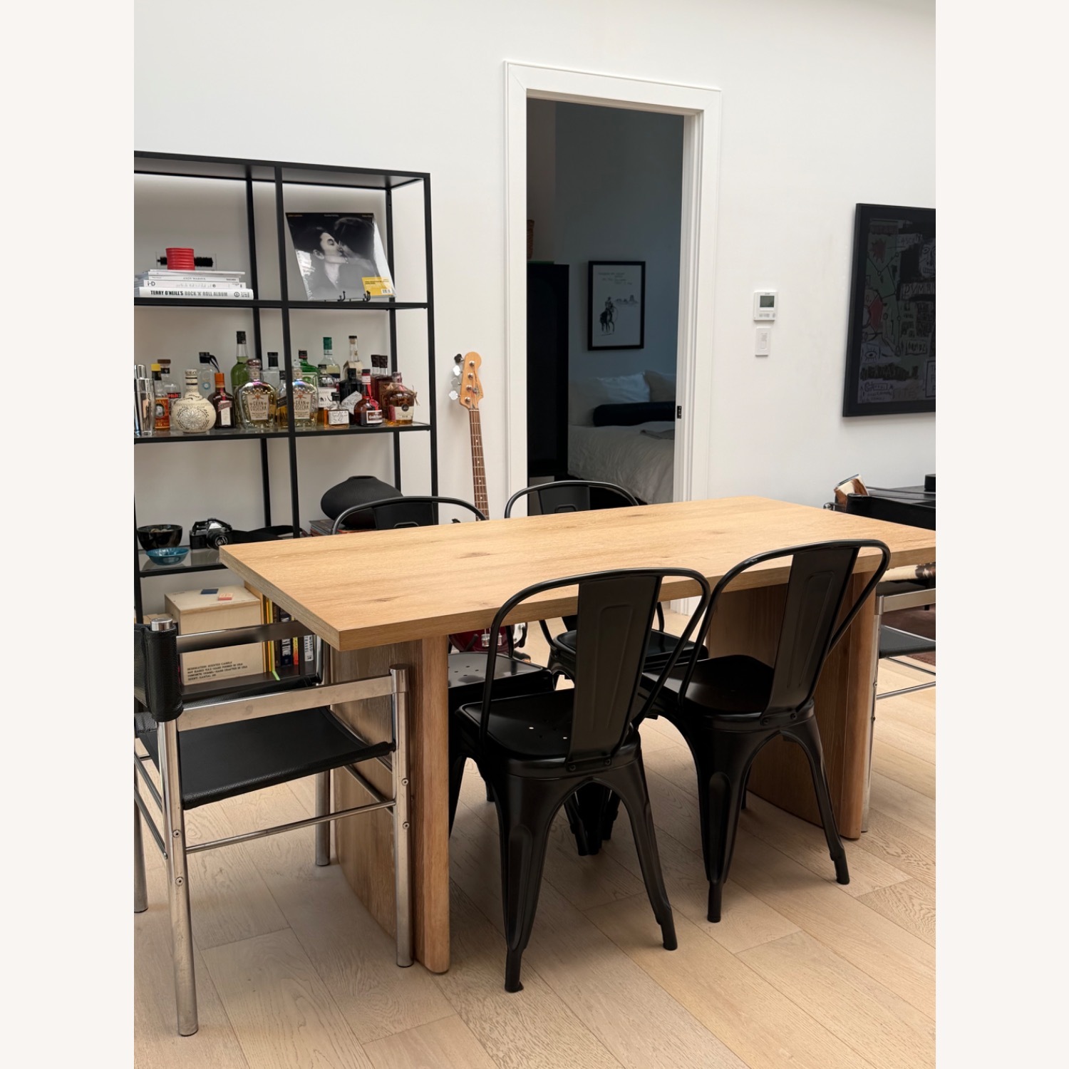 Bed Bath & Beyond Wood Veneer Dining Table - image-1