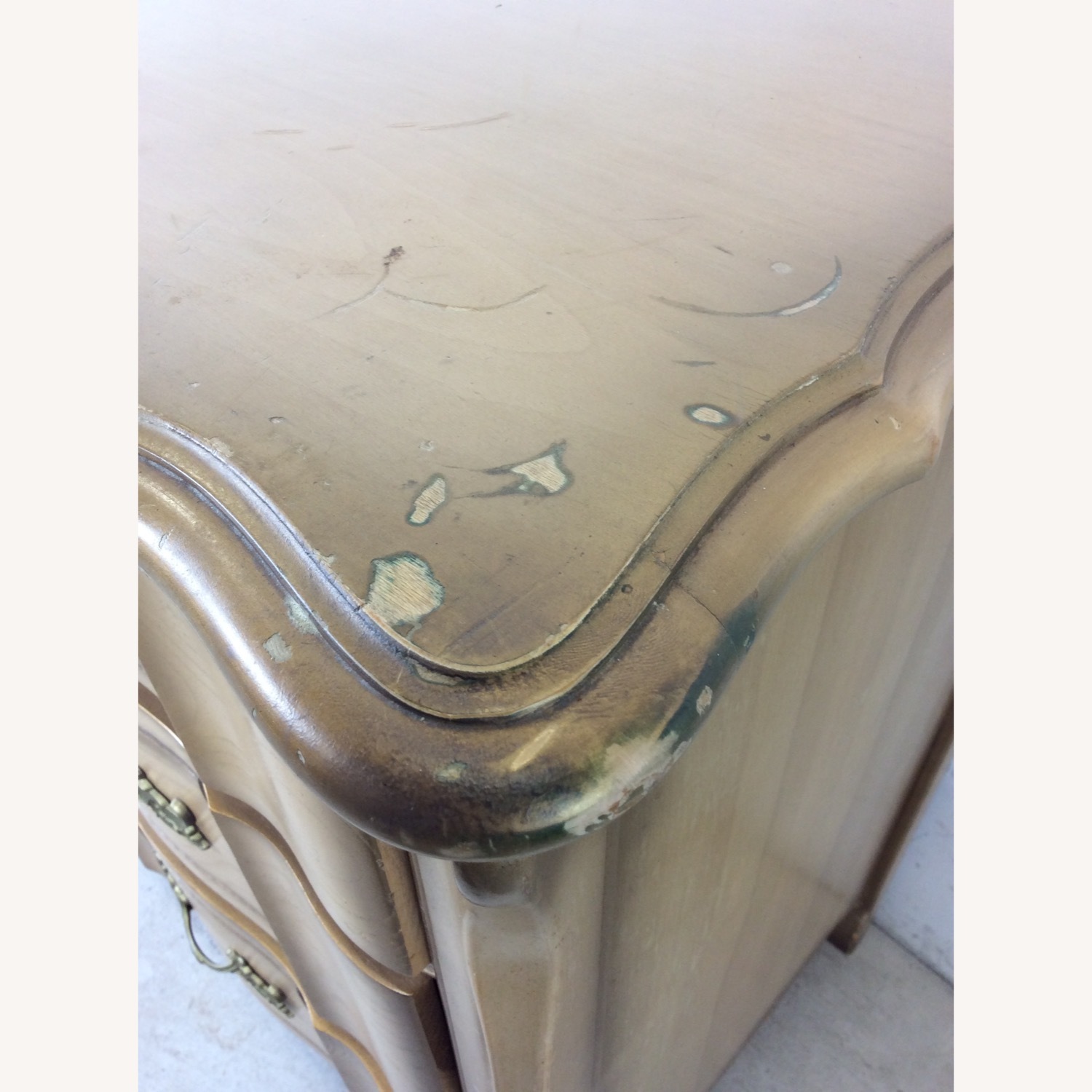 Mid Century French Provincial Lowboy Dresser - image-10