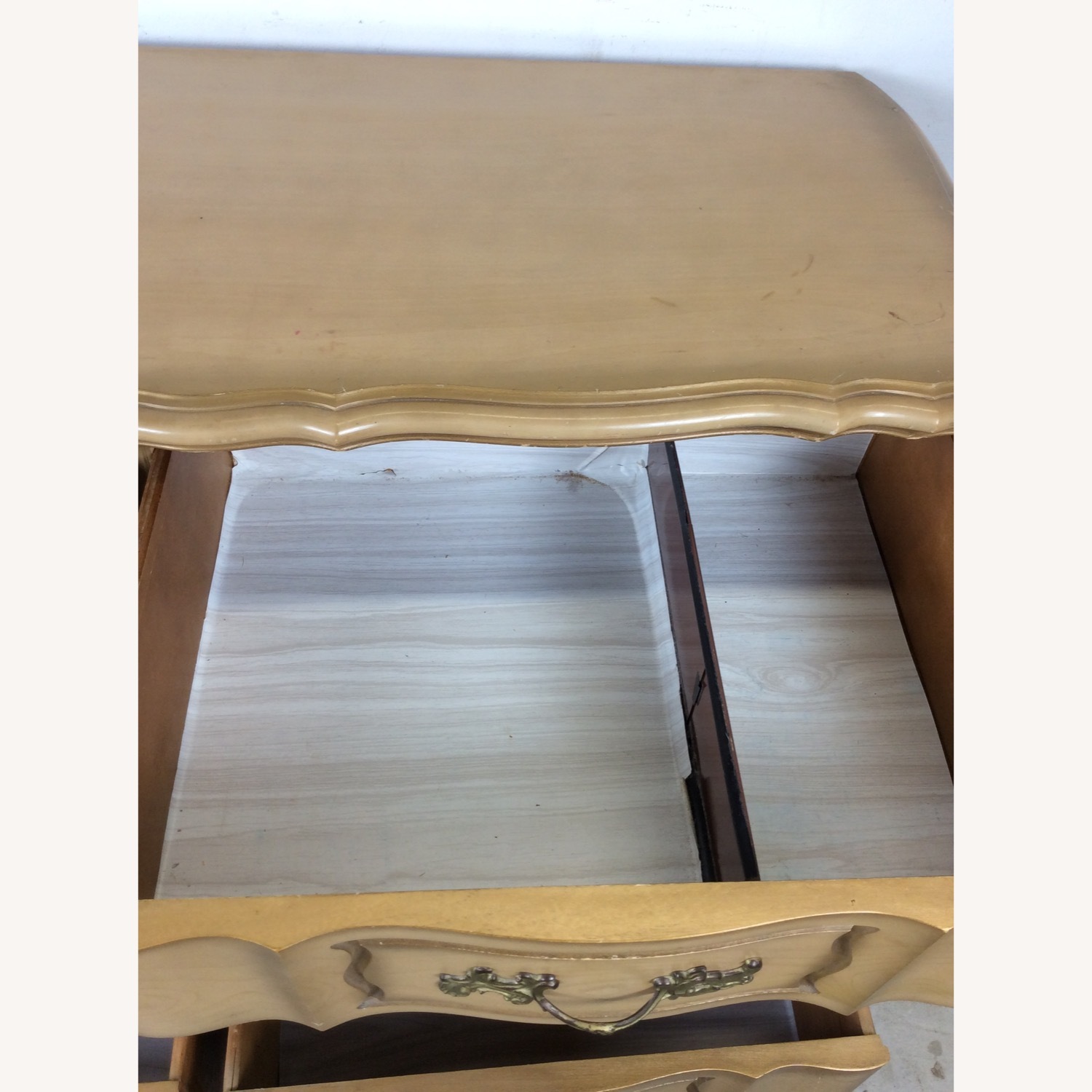 Mid Century French Provincial Lowboy Dresser - image-17
