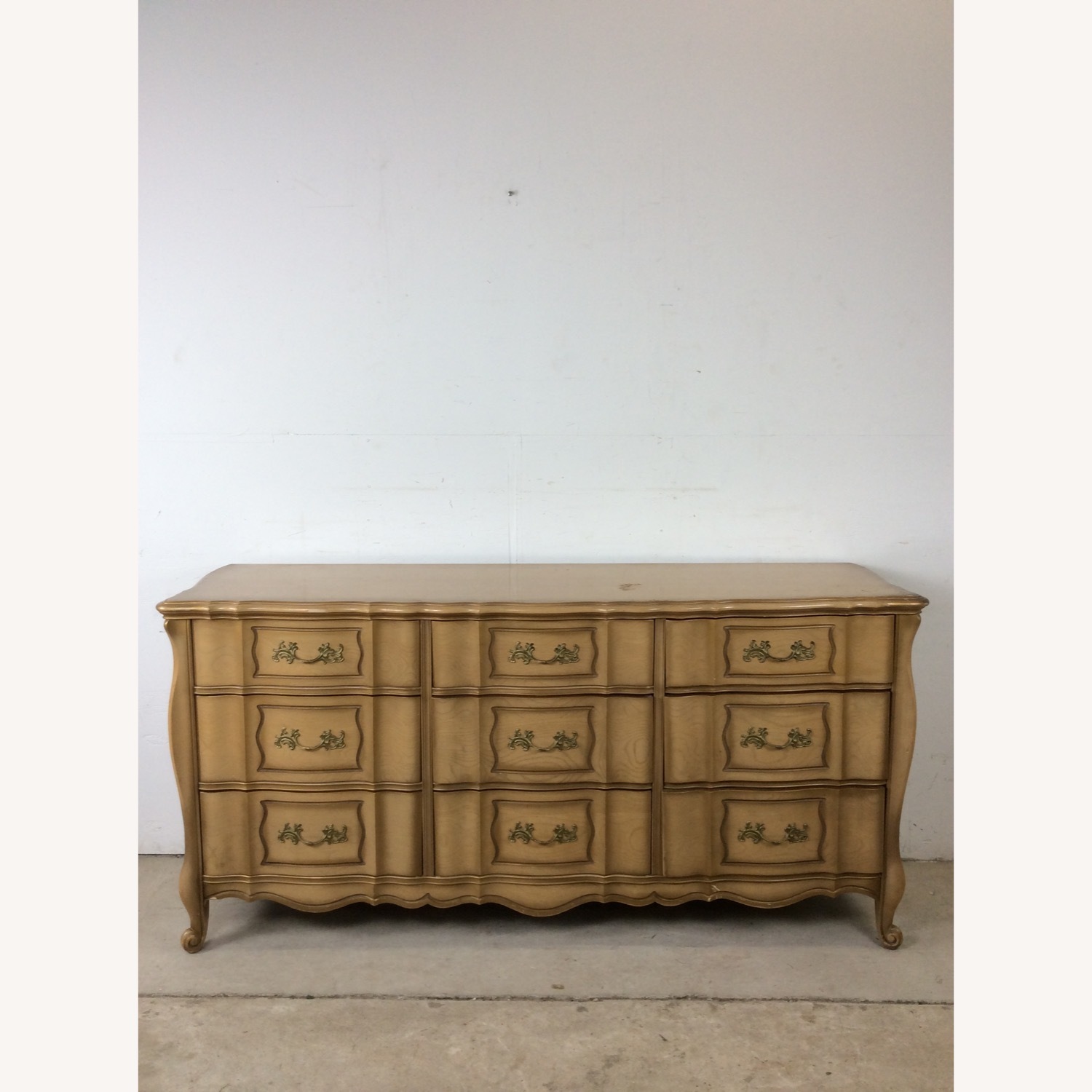 Mid Century French Provincial Lowboy Dresser - image-20