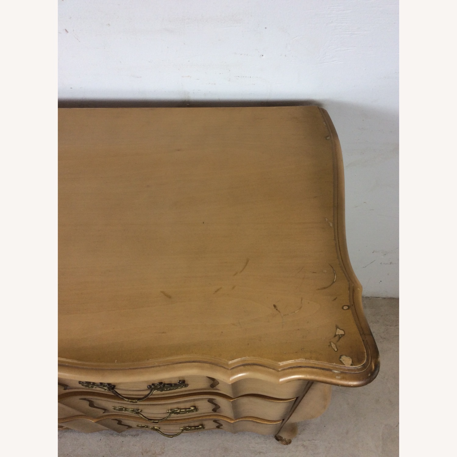 Mid Century French Provincial Lowboy Dresser - image-1