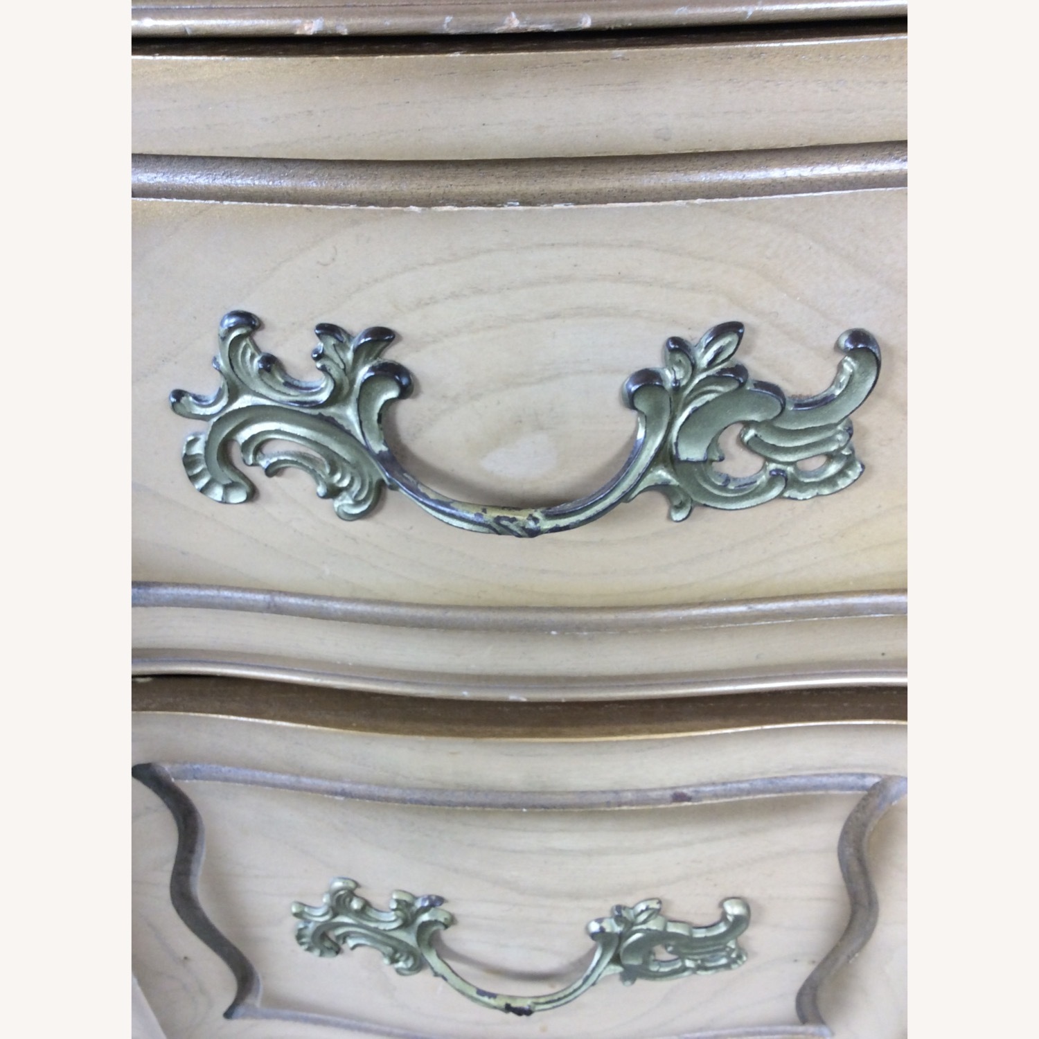 Mid Century French Provincial Lowboy Dresser - image-14
