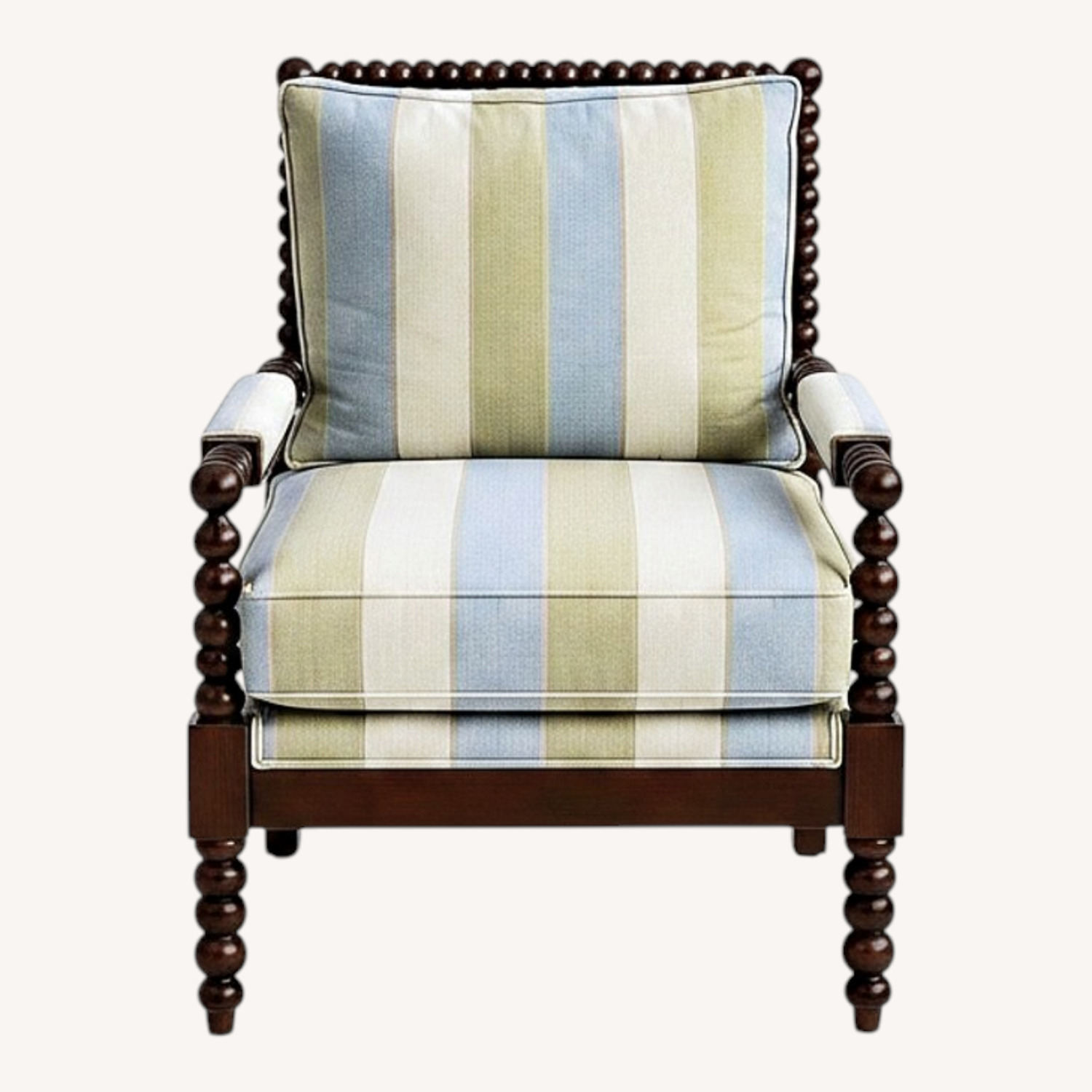 Serena & Lily Beckett Chair Set With Ottoman - image-0