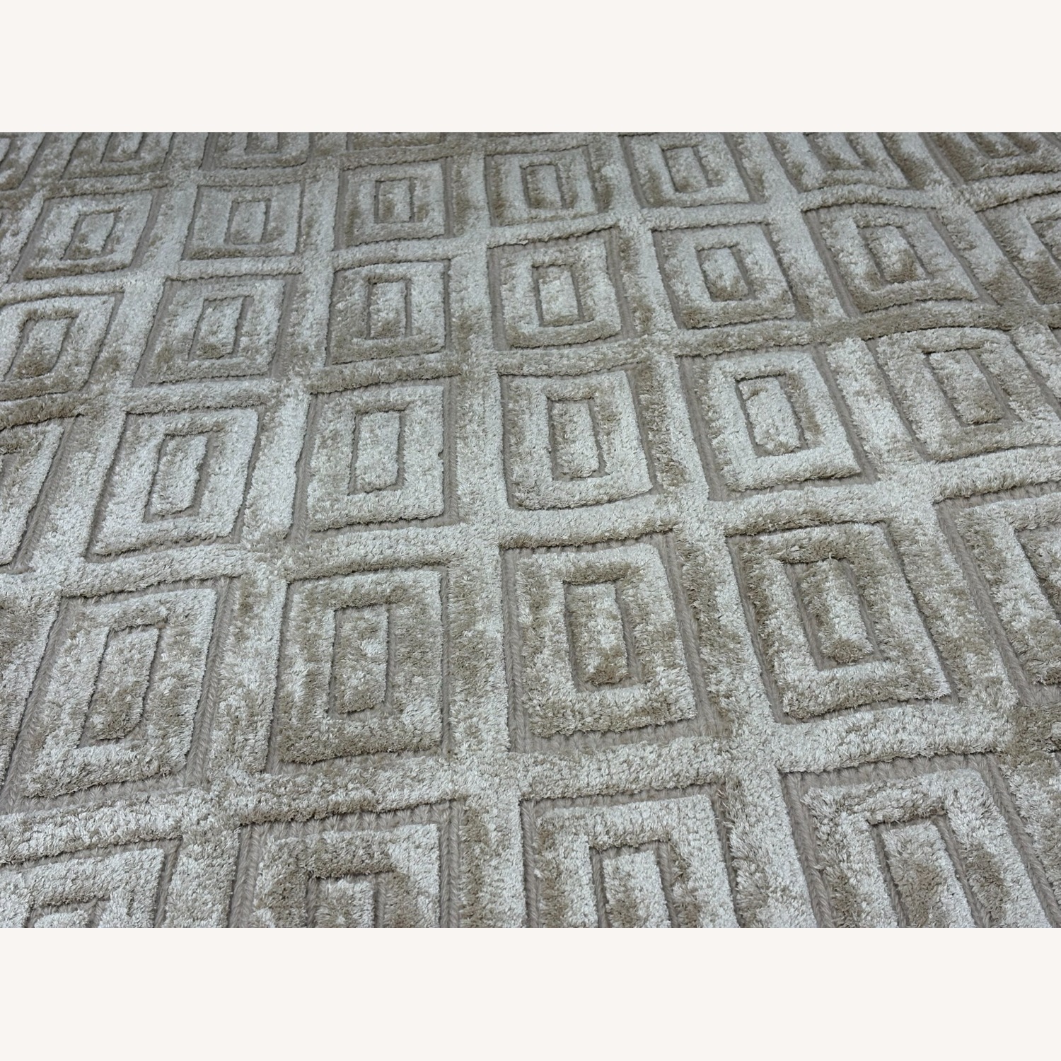 Restoration Hardware Rajouri Silk & Wool Rug – 12' × 15' Wheat - image-13