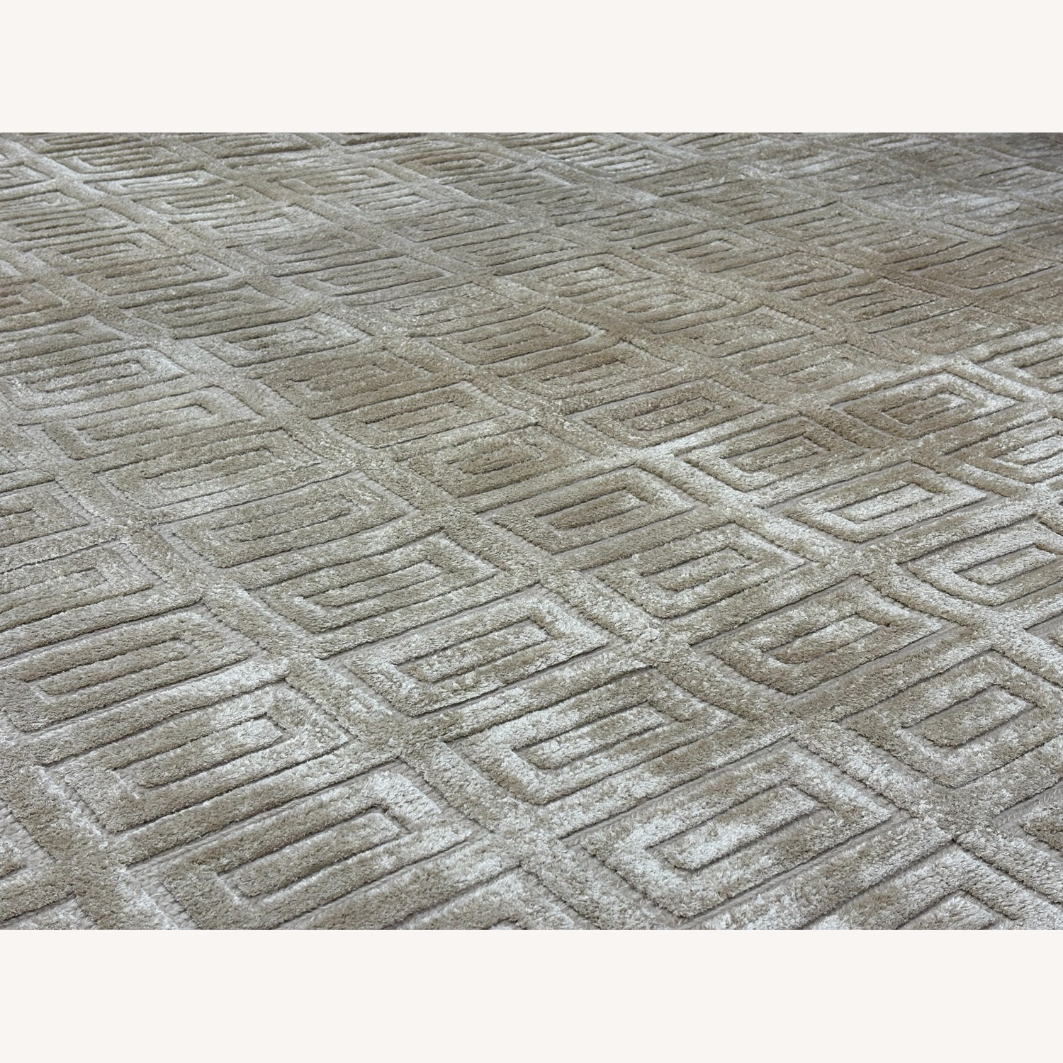 Restoration Hardware Rajouri Silk & Wool Rug – 12' × 15' Wheat - image-12