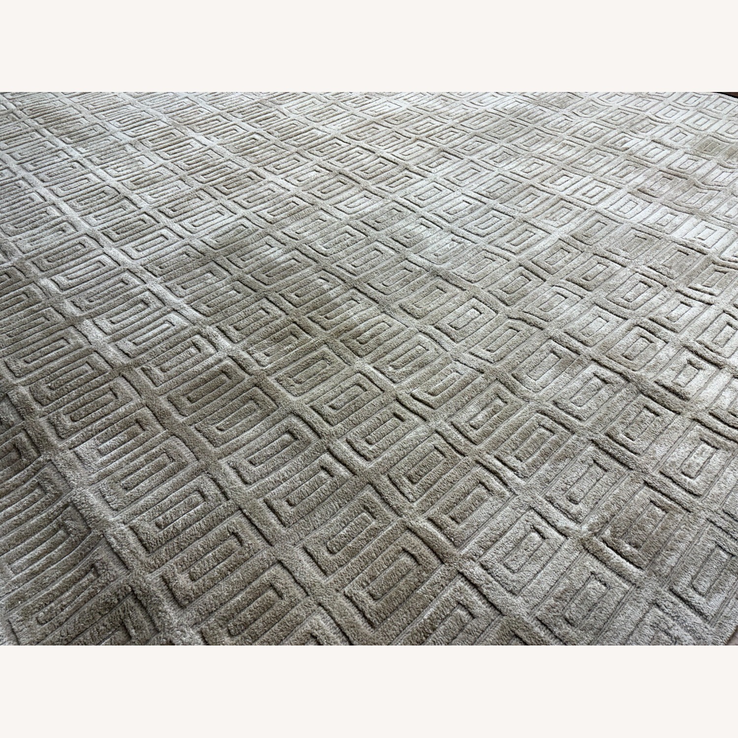 Restoration Hardware Rajouri Silk & Wool Rug – 12' × 15' Wheat - image-16