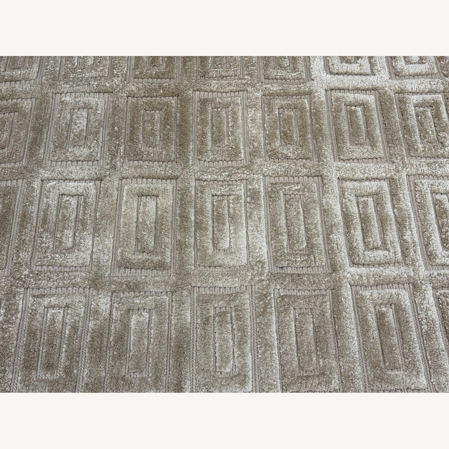 Restoration Hardware Rajouri Silk & Wool Rug – 12' × 15' Wheat - image-4