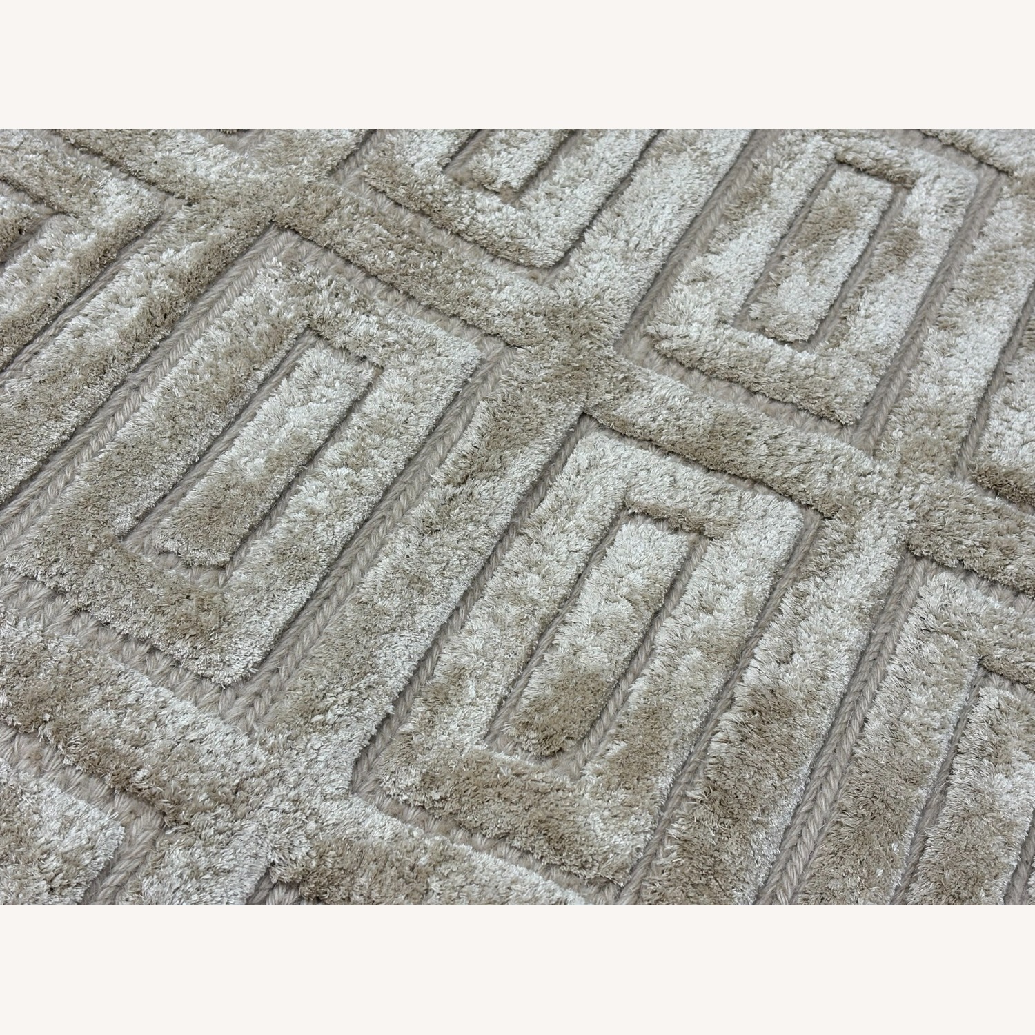 Restoration Hardware Rajouri Silk & Wool Rug – 12' × 15' Wheat - image-14