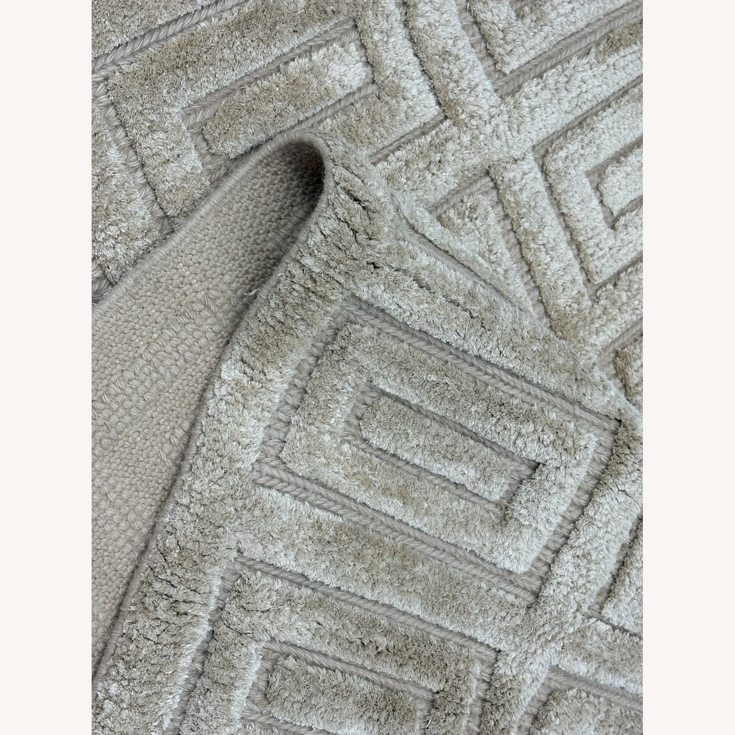 Restoration Hardware Rajouri Silk & Wool Rug – 12' × 15' Wheat - image-23