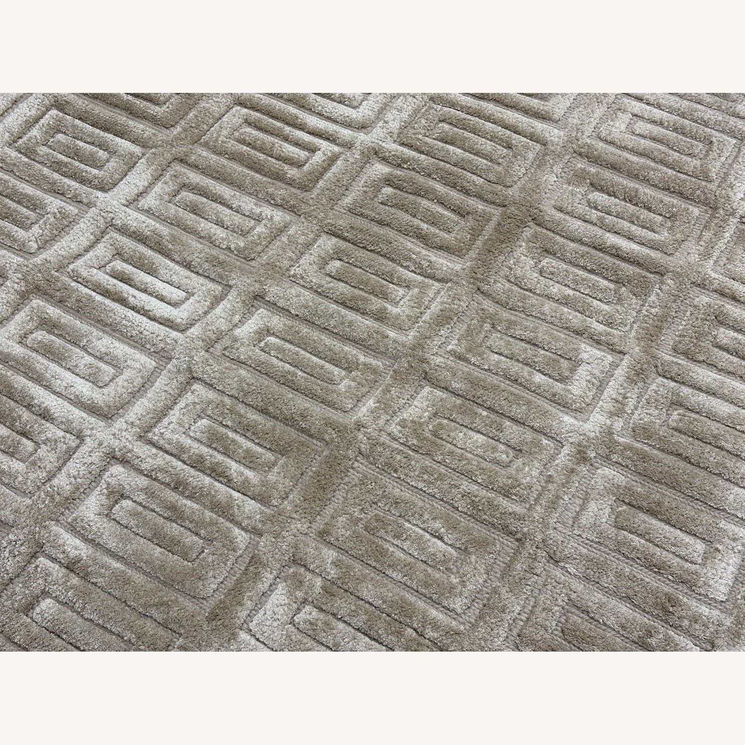 Restoration Hardware Rajouri Silk & Wool Rug – 12' × 15' Wheat - image-20