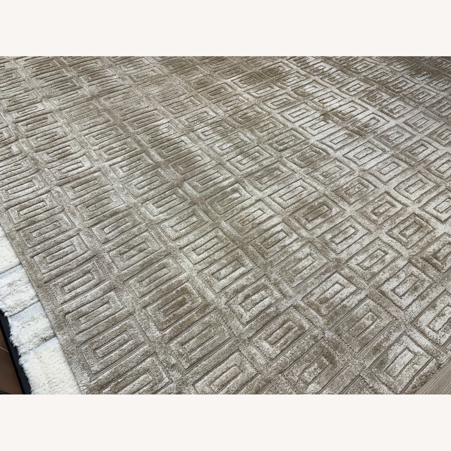 Restoration Hardware Rajouri Silk & Wool Rug – 12' × 15' Wheat - image-3