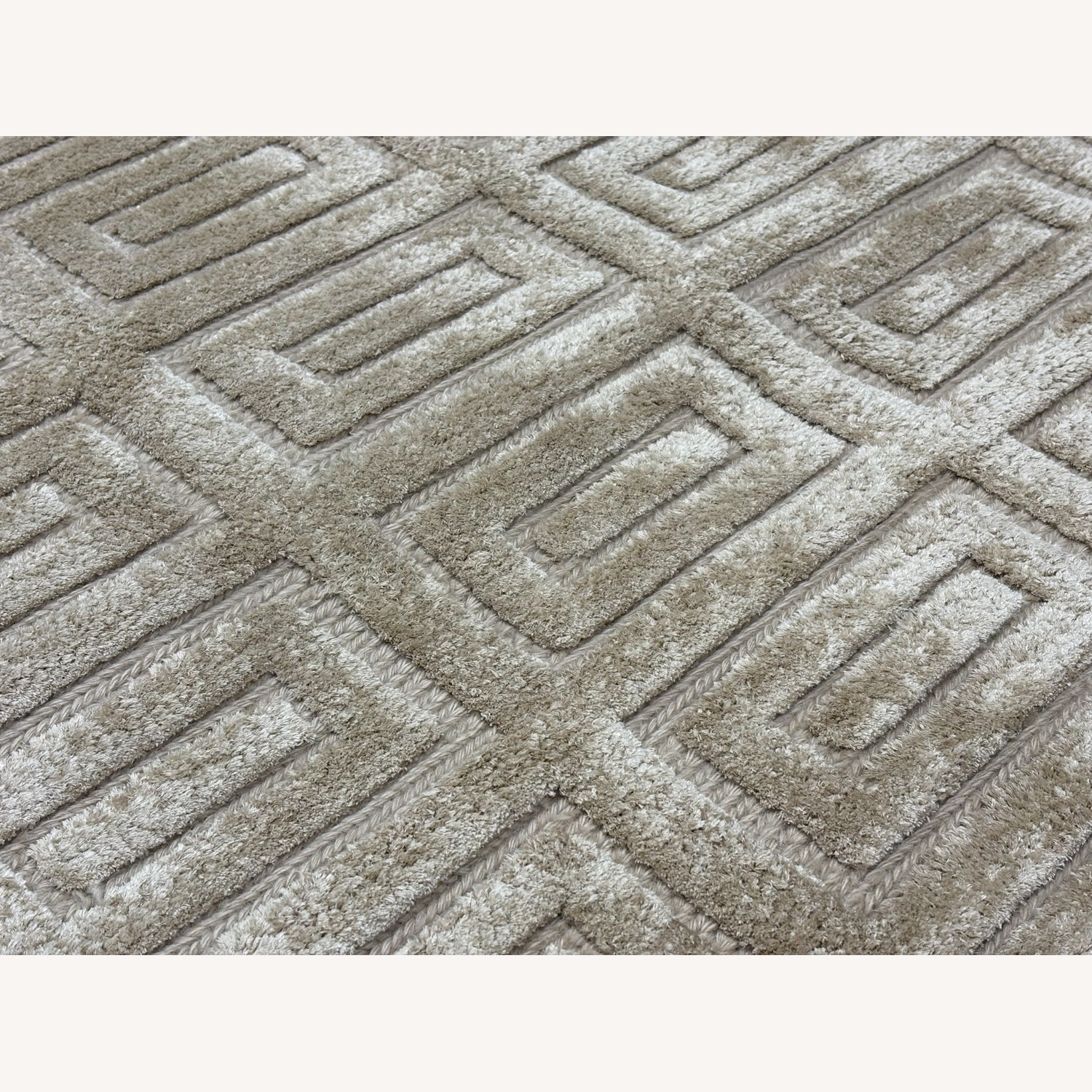 Restoration Hardware Rajouri Silk & Wool Rug – 12' × 15' Wheat - image-8