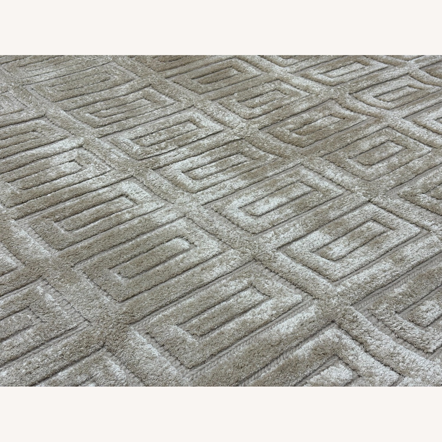 Restoration Hardware Rajouri Silk & Wool Rug – 12' × 15' Wheat - image-10