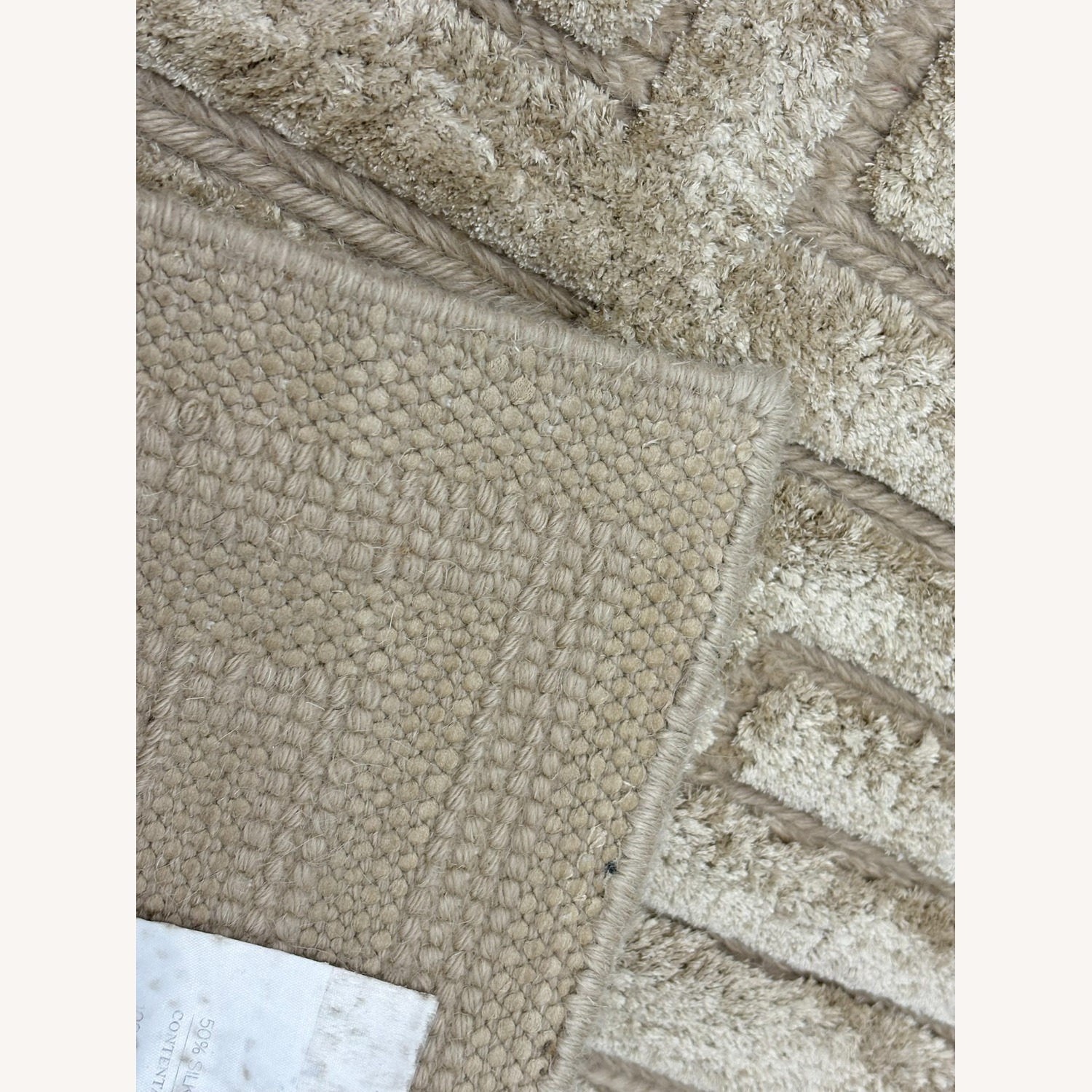 Restoration Hardware Rajouri Silk & Wool Rug – 12' × 15' Wheat - image-15