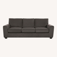 Blue Fabric Sleeper Sofa