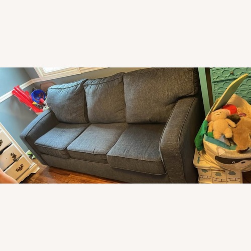 Used Blue Fabric Sleeper Sofa for sale on AptDeco