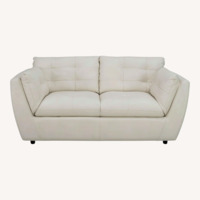 Damar Leather Loveseat