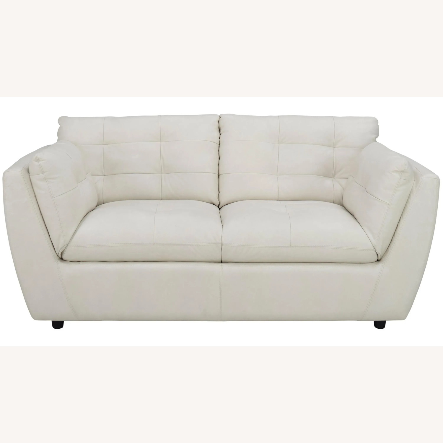 Damar Leather Loveseat - image-4
