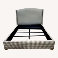 Birch Lane Allis Upholstered Wingback Queen Bed