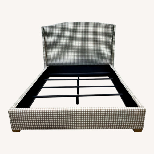 Used Birch Lane Allis Upholstered Wingback Queen Bed for sale on AptDeco