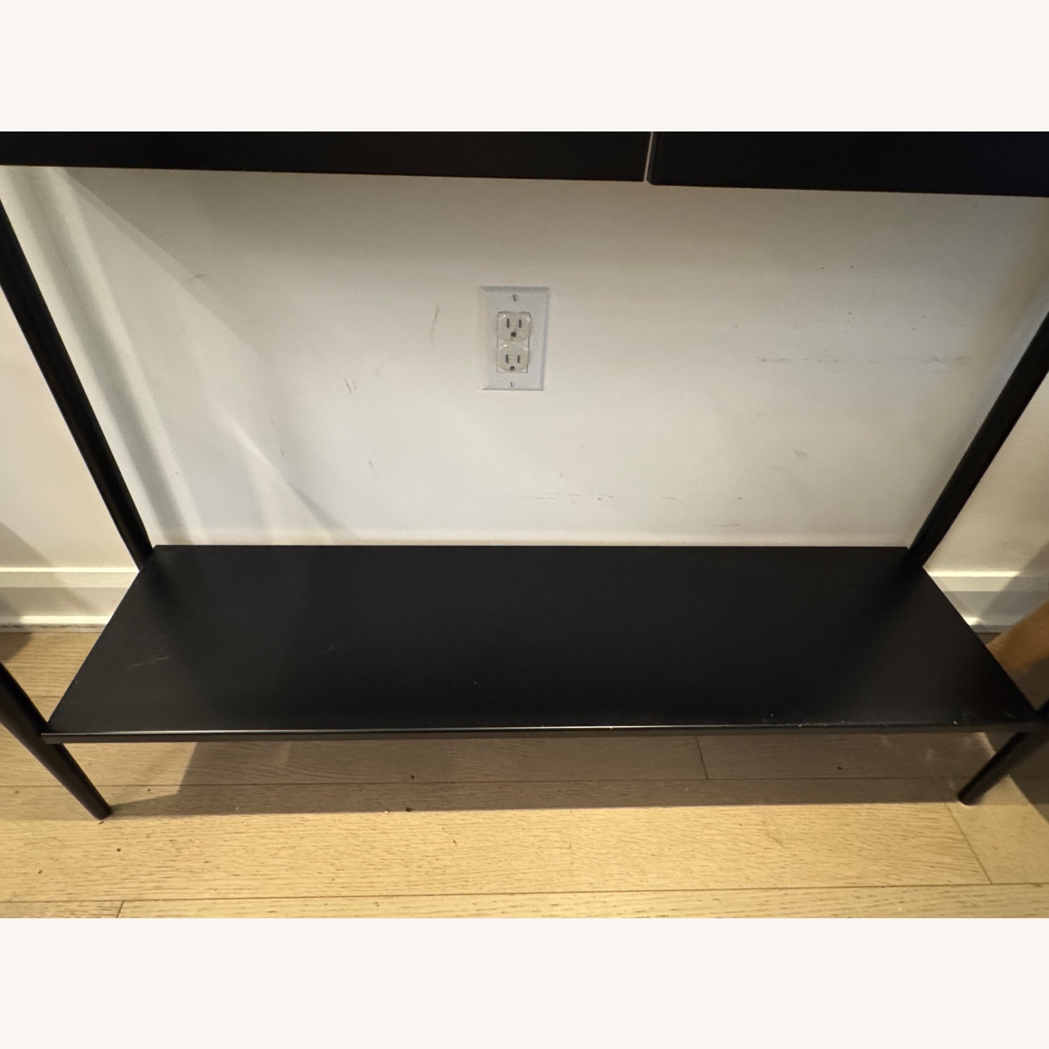 West Elm Black Metalwork Console - image-5