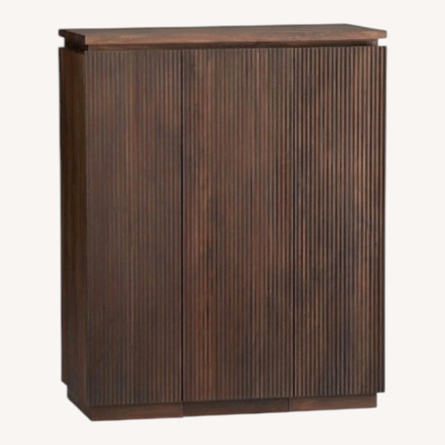 Used Crate & Barrel Monaco Bar Cabinet for sale on AptDeco