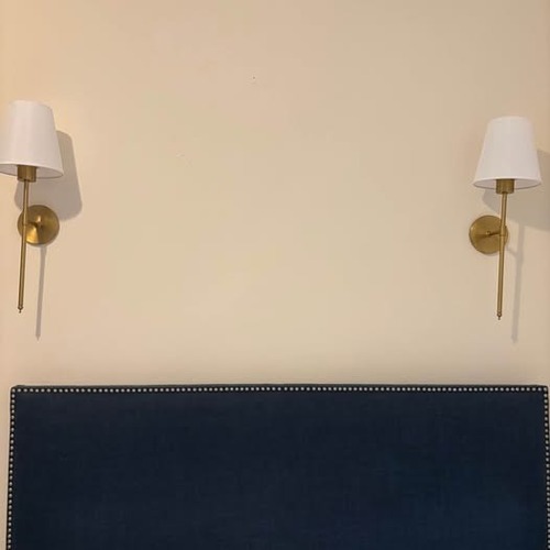 Used Joss & Main Blue Headboard for sale on AptDeco