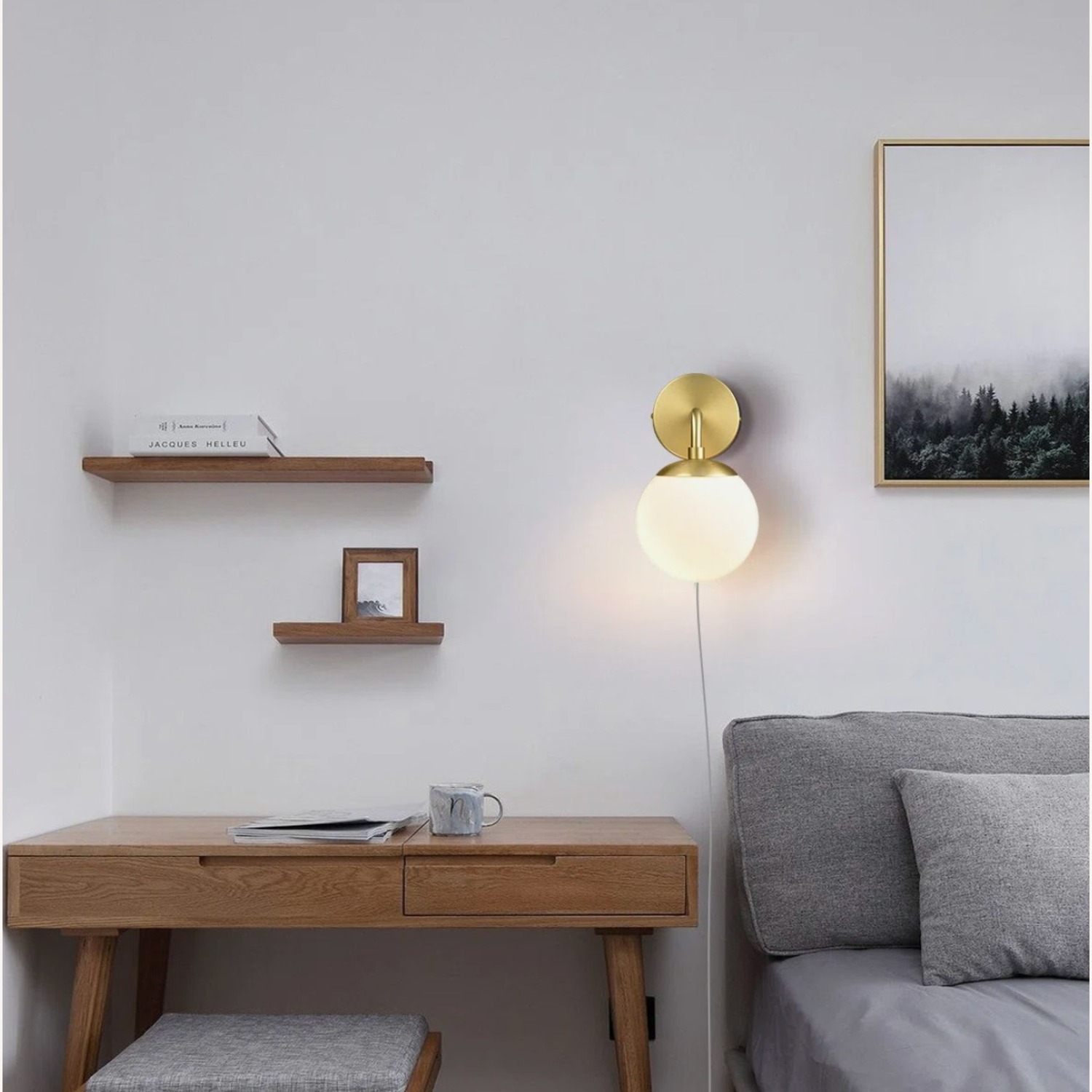 Gold Wall Sconce - image-3