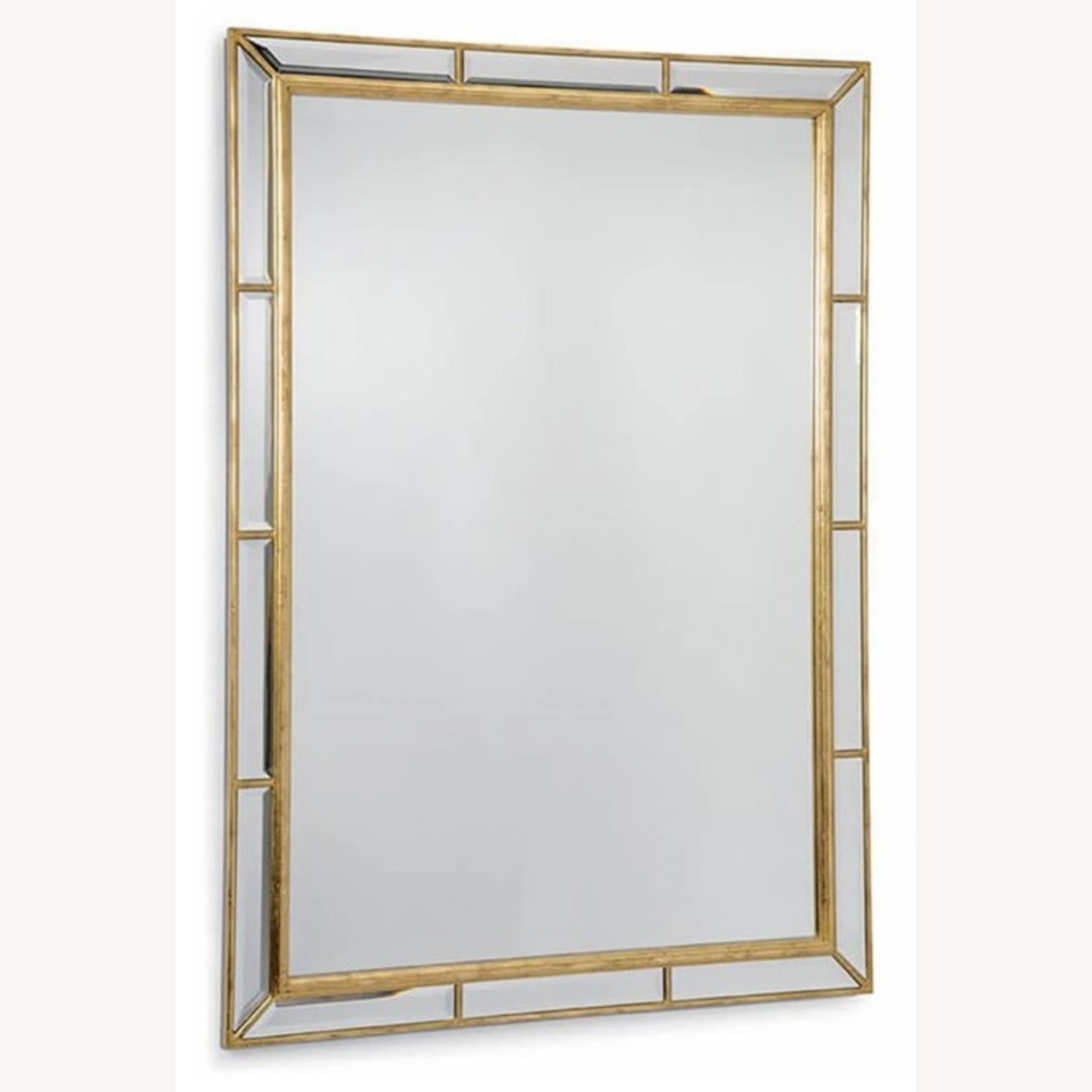 Kathy Kuo Home Plaza Classic Beveled Mirror - image-1