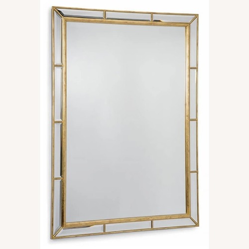 Used Kathy Kuo Home Plaza Classic Beveled Mirror  for sale on AptDeco