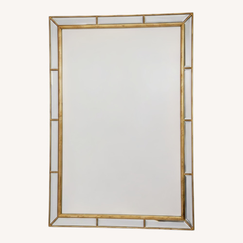 Used Kathy Kuo Home Plaza Classic Beveled Mirror for sale on AptDeco