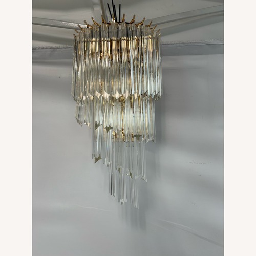 Used Michael Amini Spiral Flush Mounted Sconce for sale on AptDeco