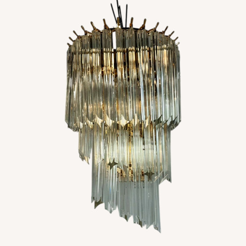 Used Michael Amini Spiral Flush Mounted Sconce for sale on AptDeco