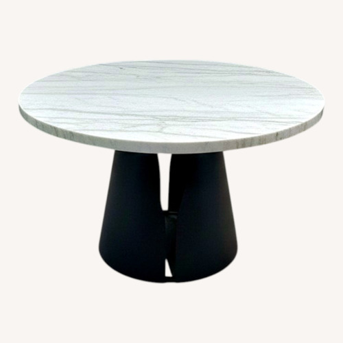 Used Wrought Studio Vera Modern Round Dining Table for sale on AptDeco