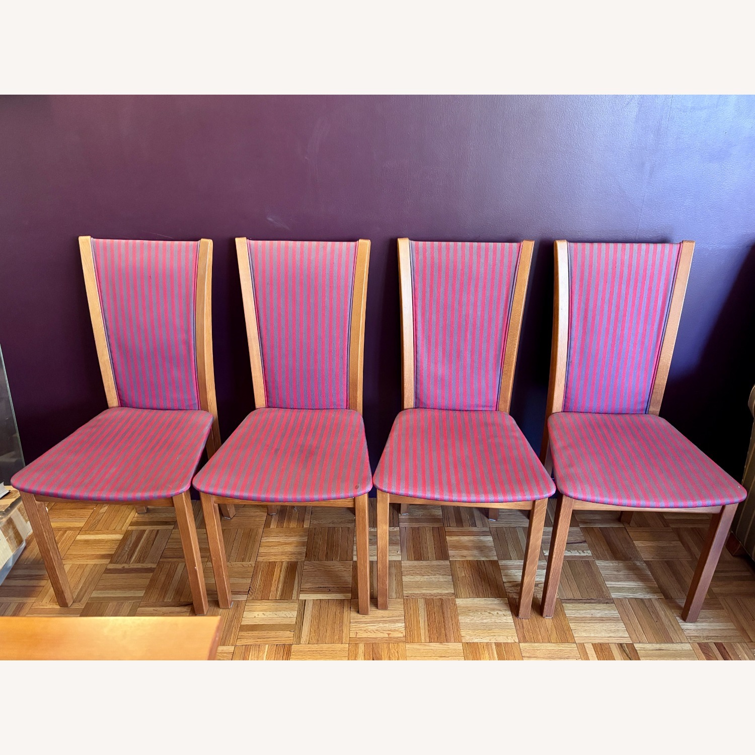 Skovby Kirsebaer Wood Dining Chairs - image-1
