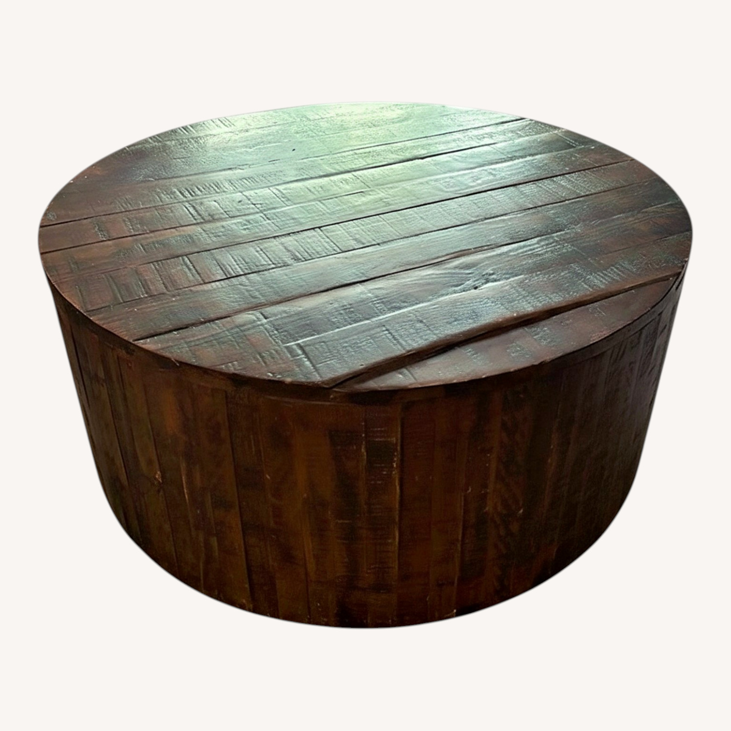 Dark Brown Coffee Table - image-0