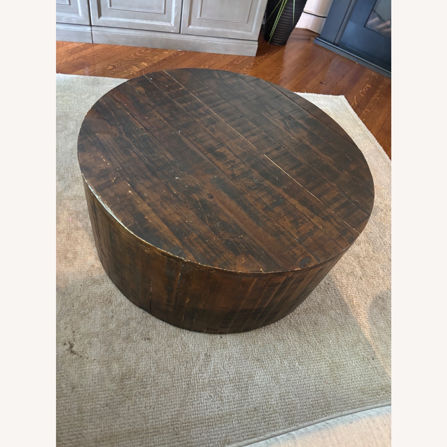 Dark Brown Coffee Table - image-3