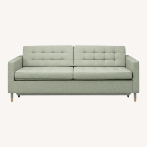 Used IKEA MORABO Sleeper Sofa Light Green for sale on AptDeco