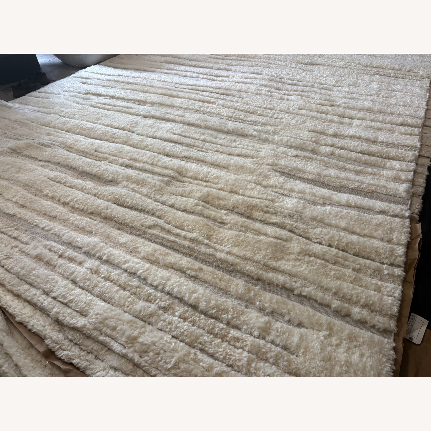 Restoration Hardware Eli Wool Rug – 12' × 15' Natural  - image-23