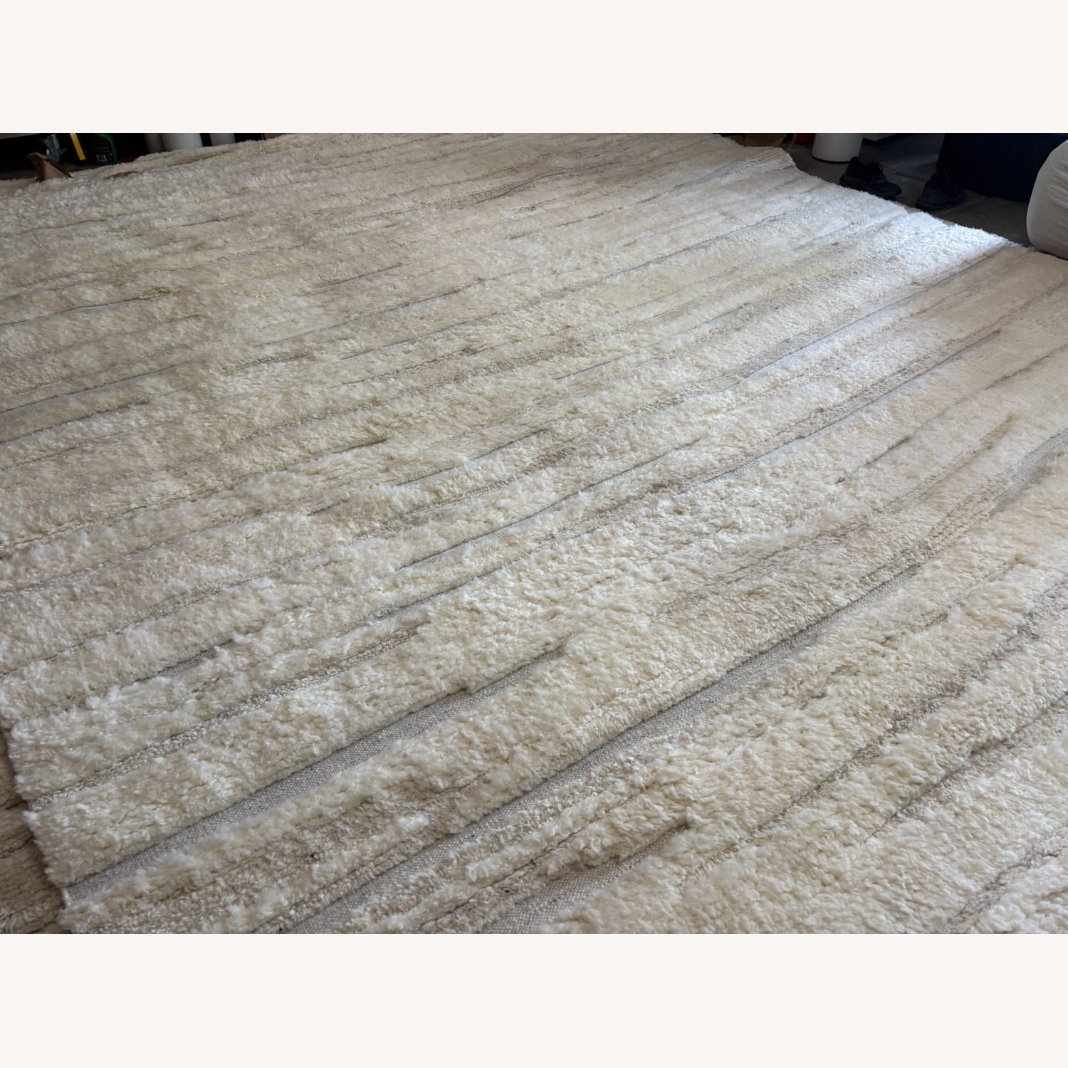 Restoration Hardware Eli Wool Rug – 12' × 15' Natural  - image-5