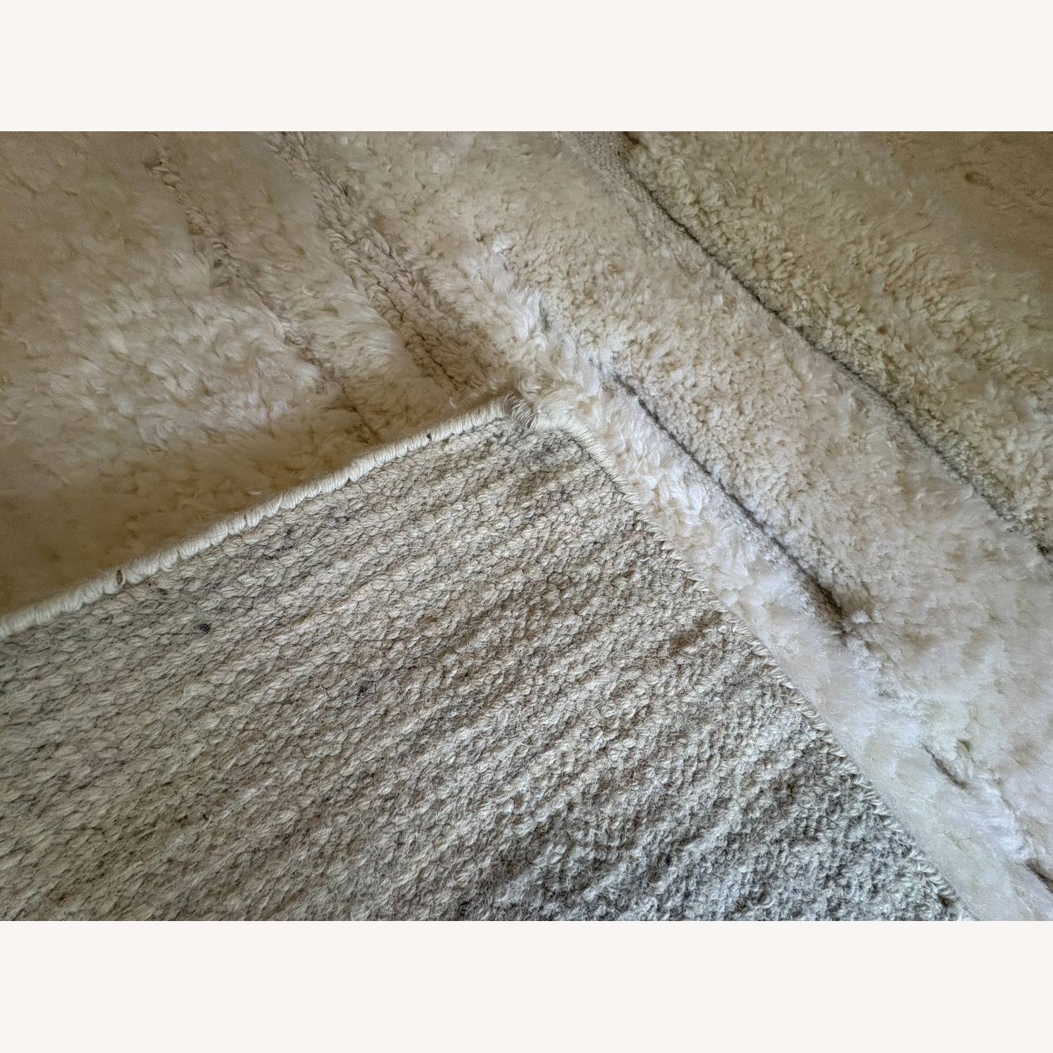 Restoration Hardware Eli Wool Rug – 12' × 15' Natural  - image-3