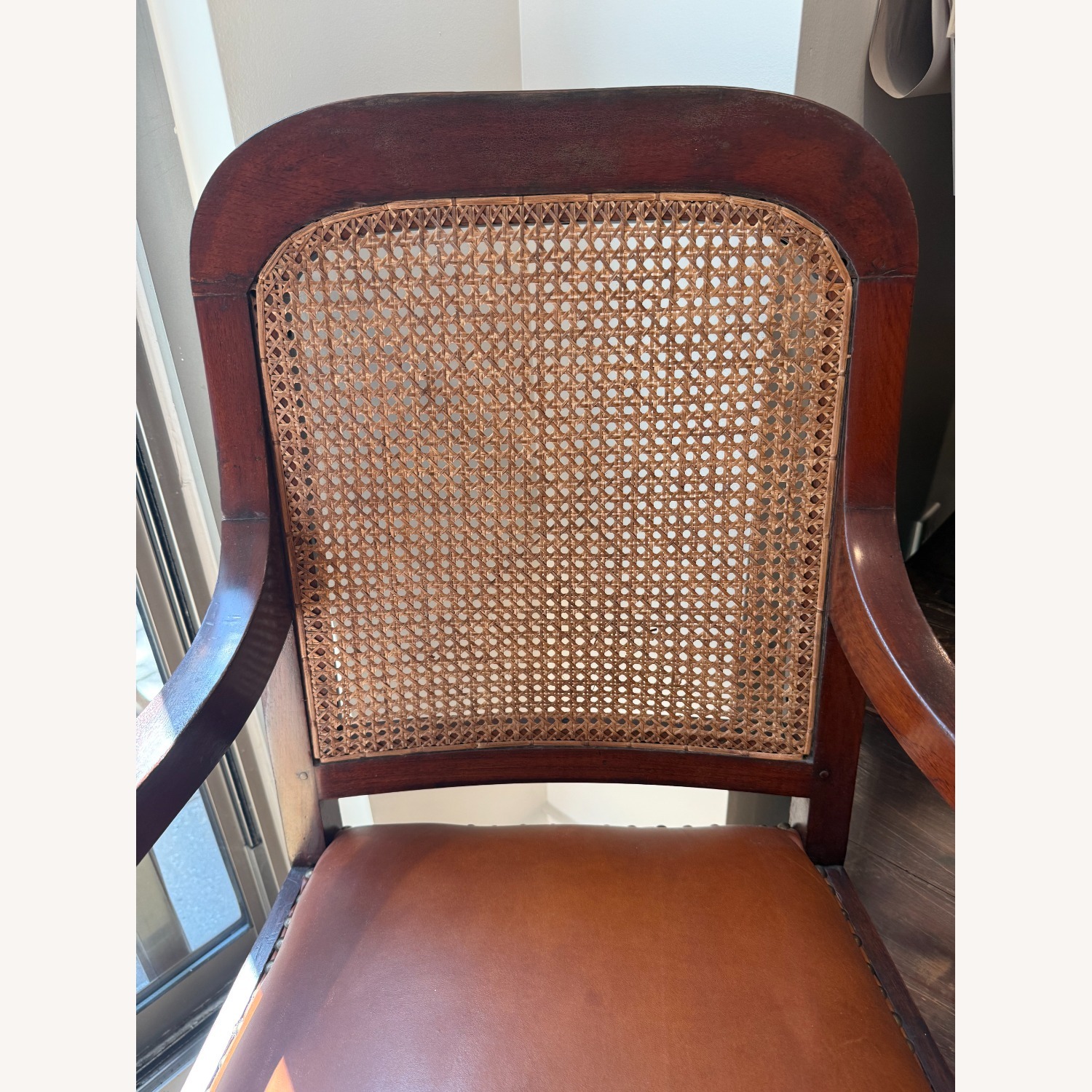 Vintage Anglo-Indian Antique Hardwood Accent Chair - image-3