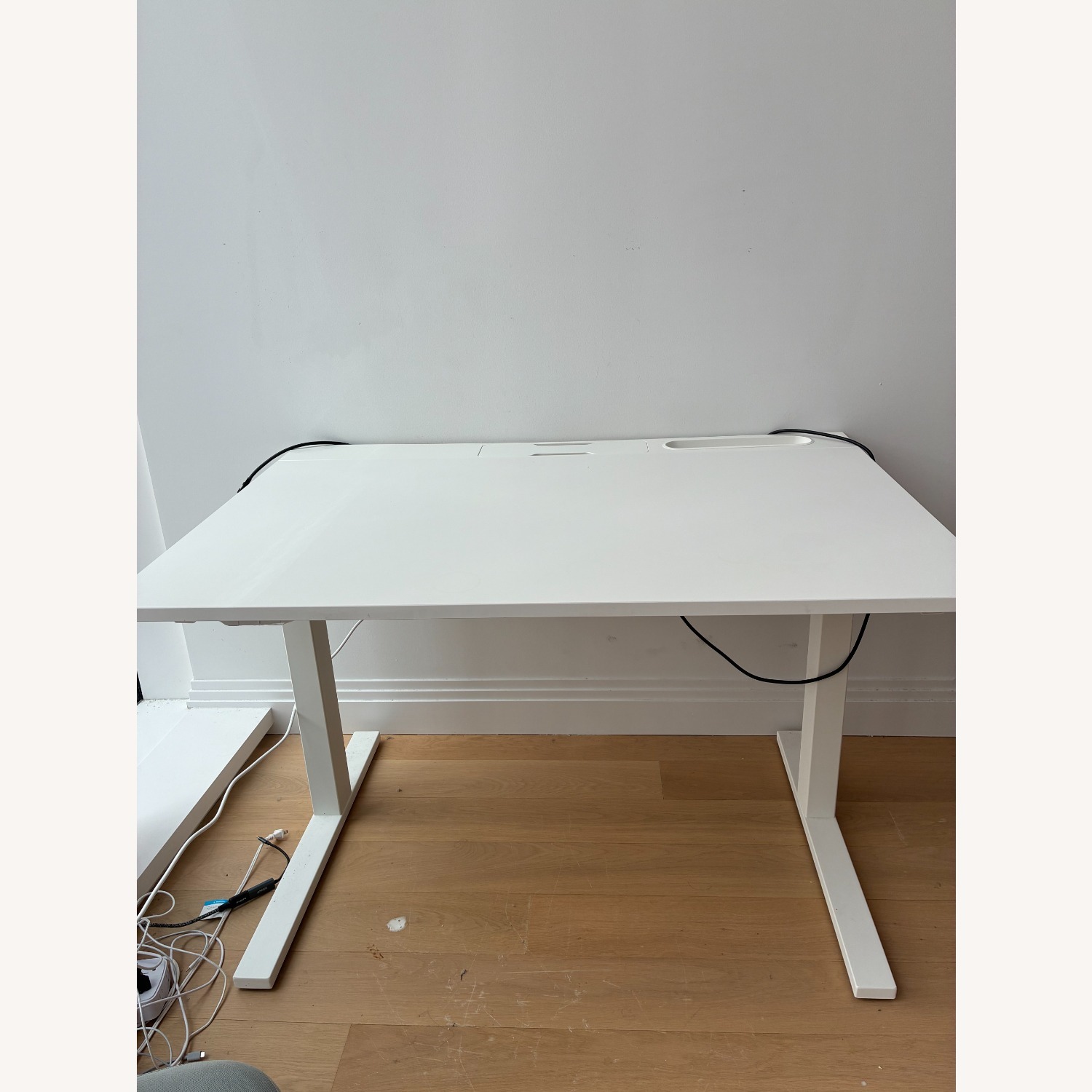 IKEA White Desk - image-1