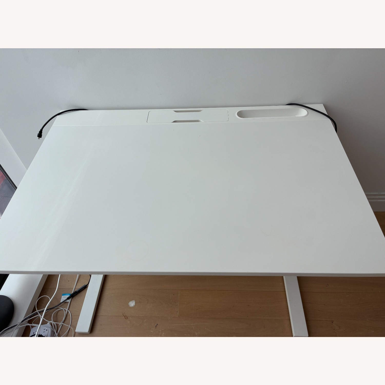 IKEA White Desk - image-2
