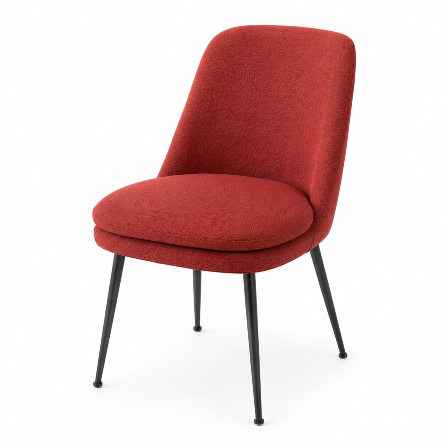 West Elm Finley Red Fabric Dining Chair - image-4