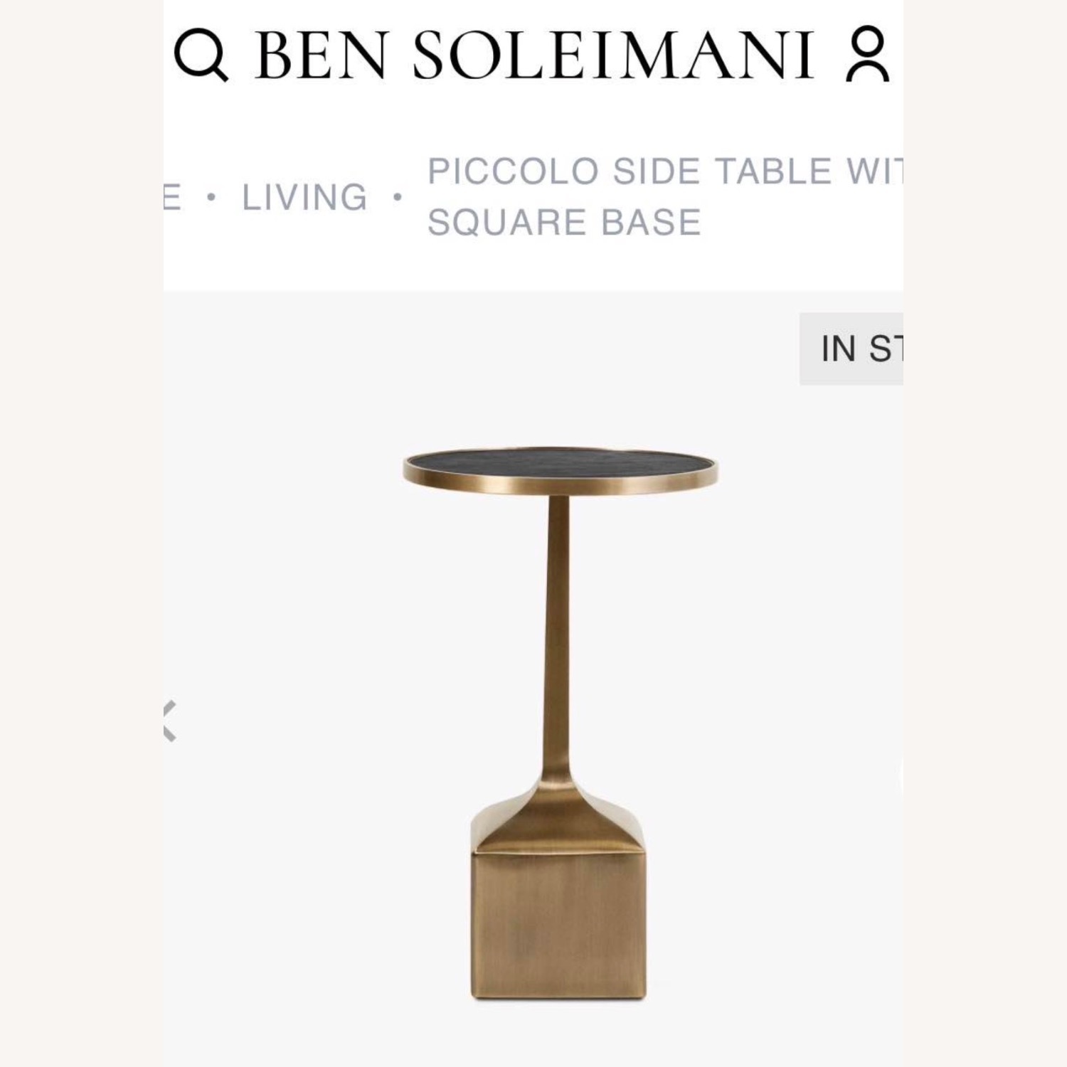 Ben Soleimani Piccolo Side Table - image-2