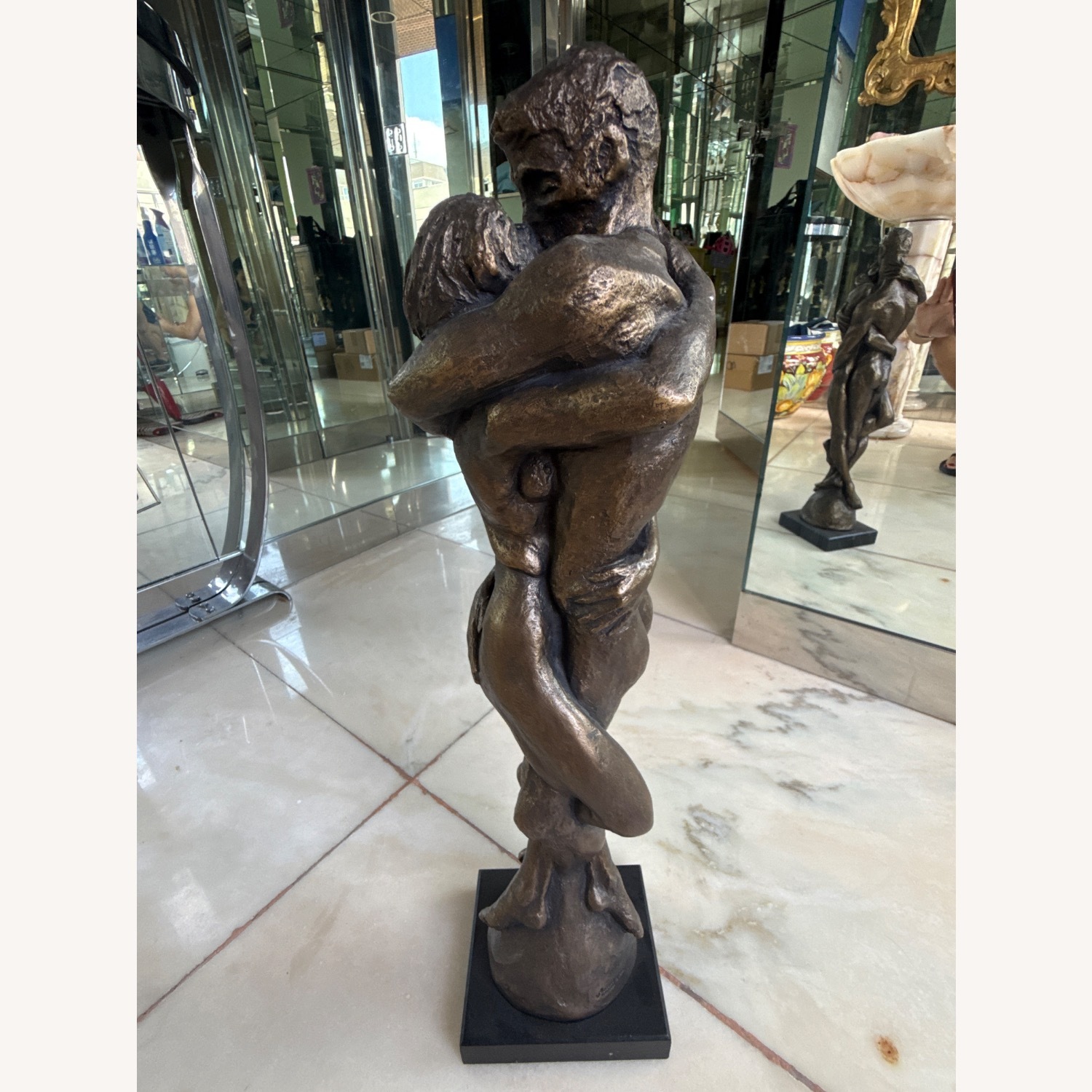 Vintage J. Cox Sculpture, “Body and Soul” - image-1