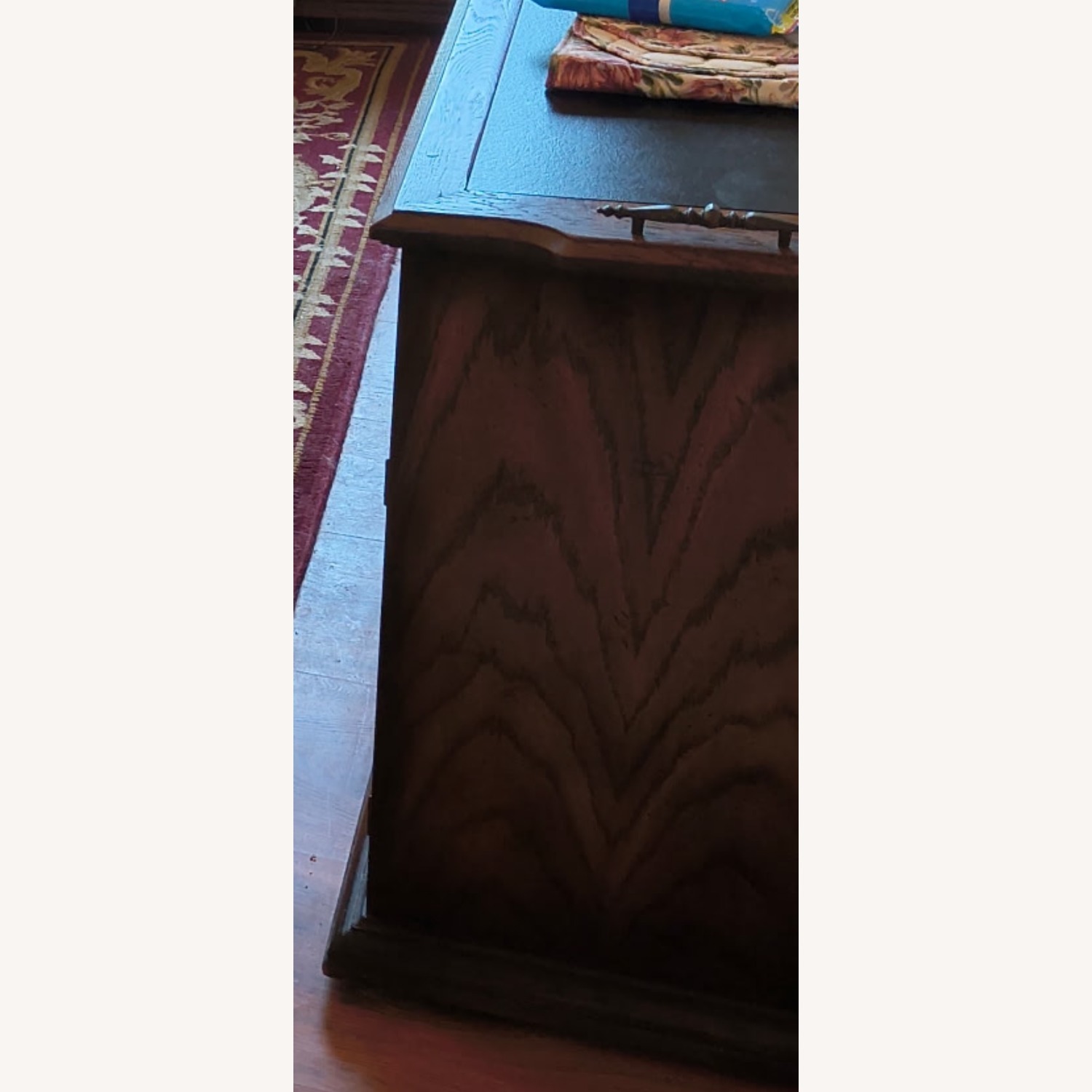 Vintage/Antique Dark Brown Wood Sideboard - image-3