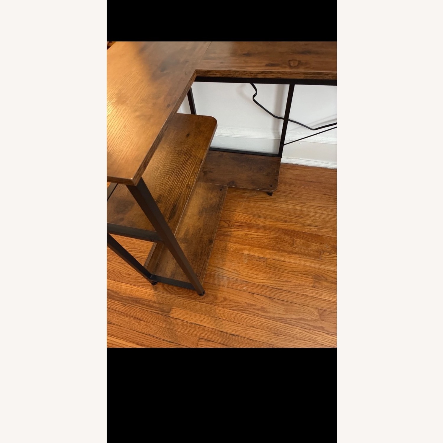 Wayfair Dark Brown Wood Desk - image-4